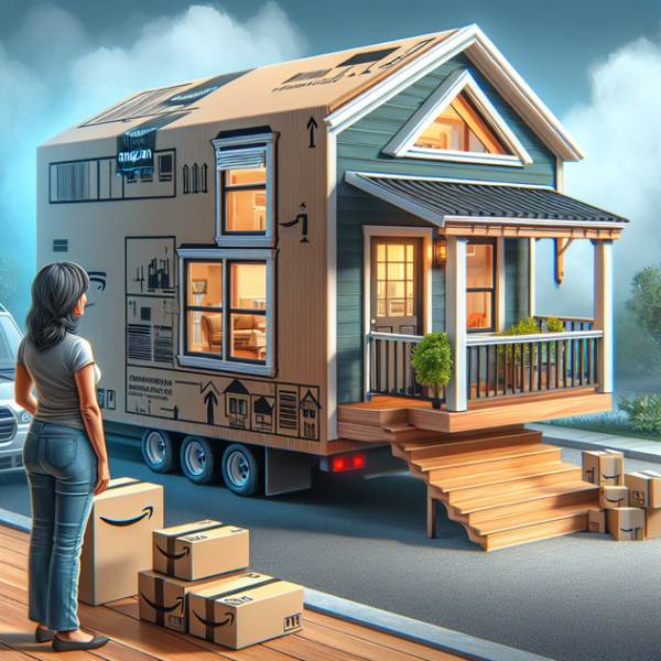 Amazon Enters the Affordable Housing Game with Foldable Tiny Homes