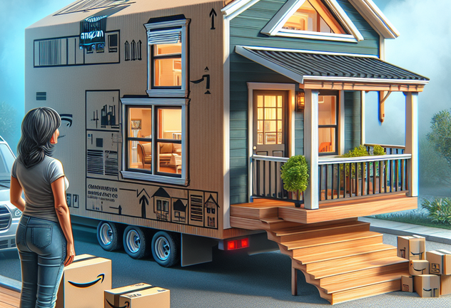 Amazon Enters the Affordable Housing Game with Foldable Tiny Homes