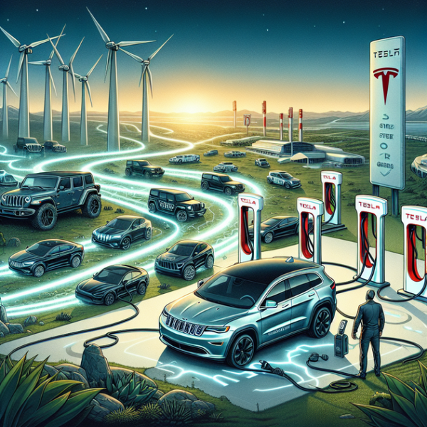 Stellantis Sparks Change: Jeep and Dodge EVs to Plug Into Tesla Supercharger Network by 2026