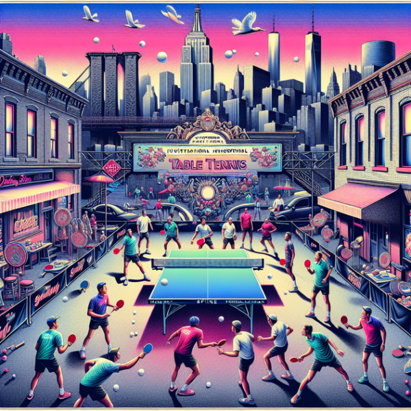 Spin, Style, and Stardom: NYC Hosts the Marty Supreme Table Tennis Showdown