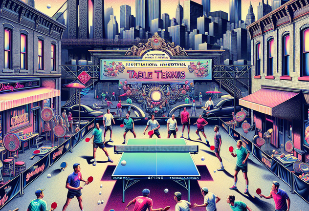 Spin, Style, and Stardom: NYC Hosts the Marty Supreme Table Tennis Showdown