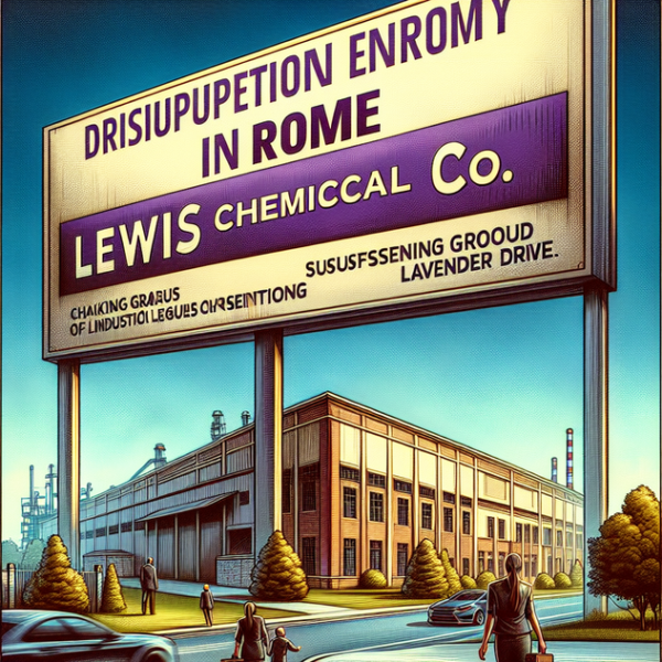 Lewis Chemical’s Bold Move Signals a New Era for Rome’s Industrial Growth
